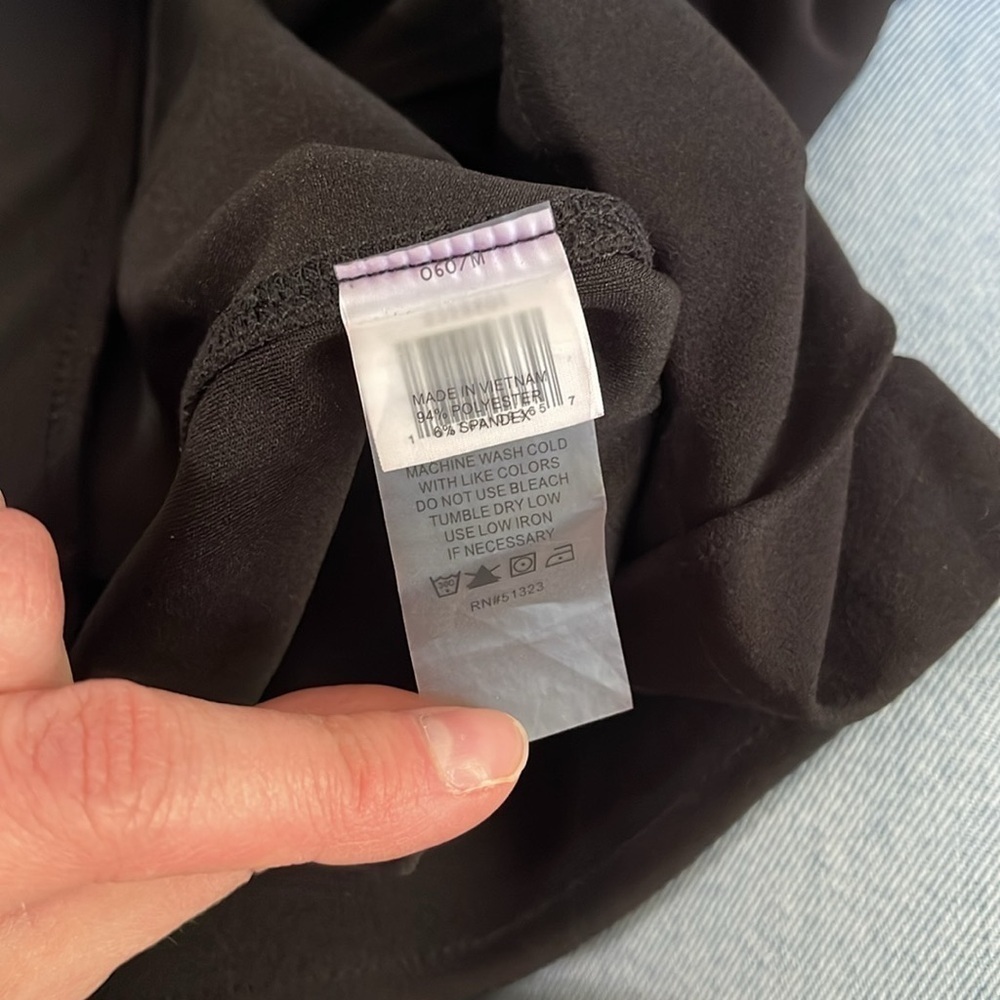 Vince Camuto Black Stretchy Pants - Picture 6 of 6